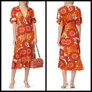 💕DODO BAR OR💕 Valeria Dress ~ Floral Print 46 Vintage Inspired 70s Woodstock